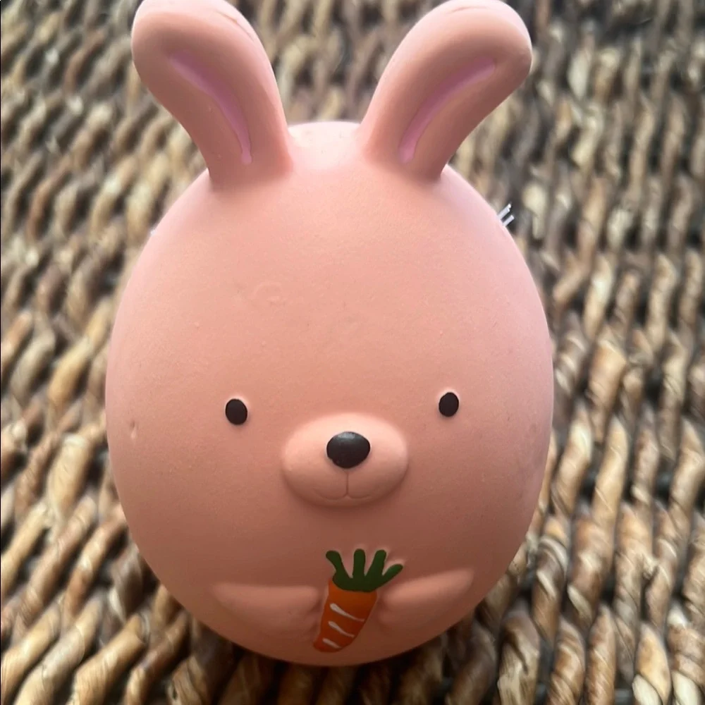 Pink Bunny Dog Toy